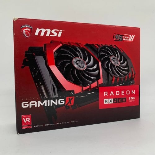 Відеокарта MSI Radeon RX 480 Gaming X 8192MB (RX 480 Gaming X 8G) (Відновлено продавцем, 913883) купити в Україні | Telemart фото