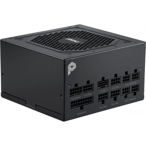 Блок живлення MSI PRO 750W PCIE5 (A750GL PCIE5) купити в Україні | Telemart фото