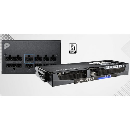 Блок живлення MSI PRO 750W PCIE5 (A750GL PCIE5) купити в Україні | Telemart фото