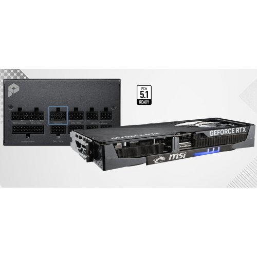 Блок питания MSI PRO 850W PCIE5 (A850GL PCIE5) купить в Украине | Telemart фото