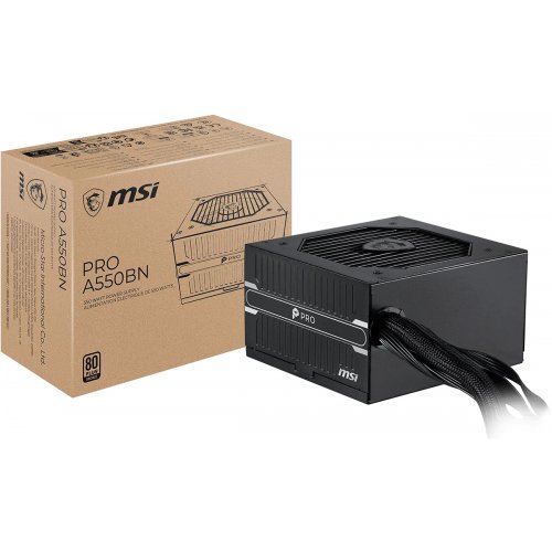 Блок питания MSI PRO 550W (A550BN) купить в Украине | Telemart фото