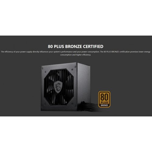 Блок питания MSI PRO 550W (A550BN) купить в Украине | Telemart фото