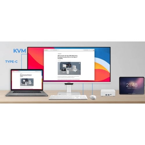 Монитор MSI 34" PRO MAX 341QPXW14G White купить в Украине | Telemart фото