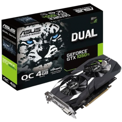 Видеокарта Asus GeForce GTX 1050 Ti Dual OC V2 4096MB (DUAL-GTX1050TI-O4G-V2) (Восстановлено продавцом, 913907)