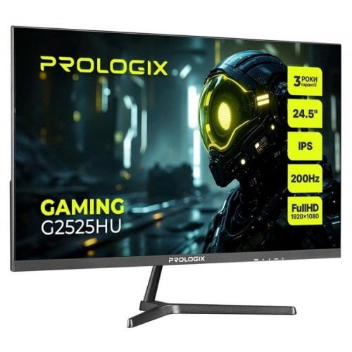 Уценка монитор Prologix 24.5" Gaming G2525HU Black (Вскрытая упаковка, 913915) купить в Украине | Telemart фото