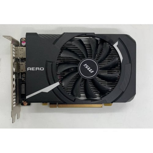 Видеокарта MSI GeForce GTX 1050 Ti AERO ITX OC 4096MB (GTX 1050 Ti AERO ITX 4G OCV1) (Восстановлено продавцом, 913924) купить в Украине | Telemart фото