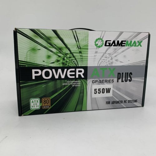 Блок питания GAMEMAX GP-550 550W (GP-550) (Восстановлено продавцом, 913925) купить в Украине | Telemart фото