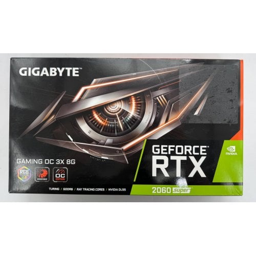 Відеокарта Gigabyte GeForce RTX 2060 SUPER Gaming OC 3X 8192MB (GV-N206SGAMING OC-8GD) (Відновлено продавцем, 619572) (Відновлено продавцем, 913998) купити в Україні | Telemart фото