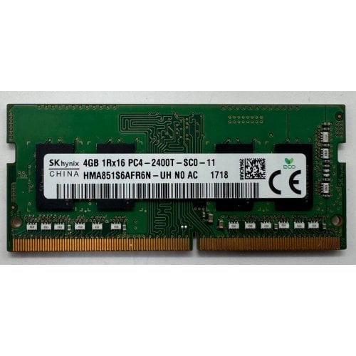 Озу Hynix SODIMM DDR4 4GB 2400Mhz (HMA851S6AFR6N-UH) (Восстановлено продавцом, 914006) купить в Украине | Telemart фото