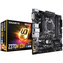 Материнская плата Gigabyte Z370M D3H (s1151, Intel Z370) (Восстановлено продавцом, 914035)