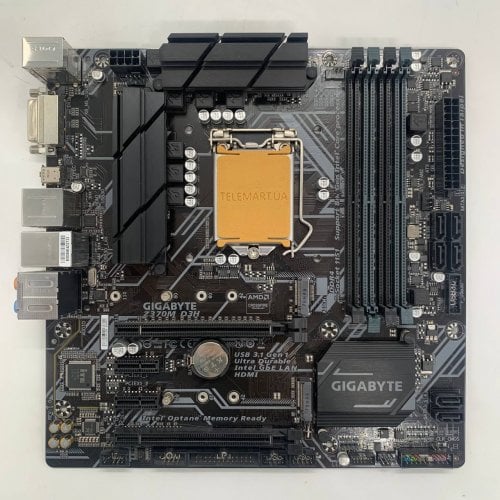Материнская плата Gigabyte Z370M D3H (s1151, Intel Z370) (Восстановлено продавцом, 914035) купить в Украине | Telemart фото