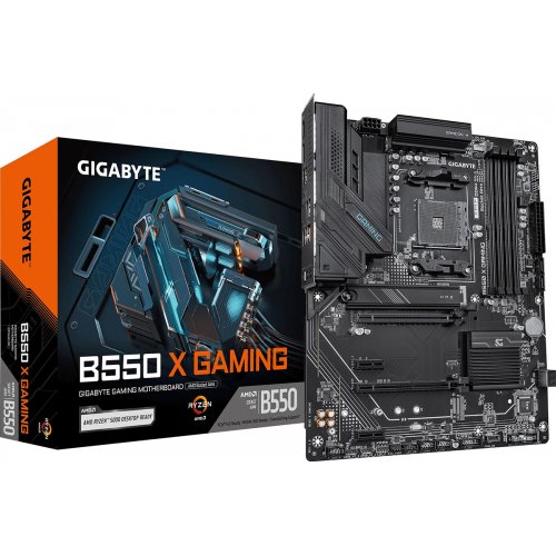 Материнская плата Gigabyte B550 X GAMING (sAM4, AMD B550) купить в Украине | Telemart фото