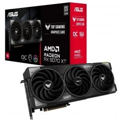 Уценка видеокарта Asus TUF Radeon RX 9070 XT Gaming OC 16384MB (TUF-RX9070XT-O16G-GAMING) (Вскрытая упаковка, 914154)