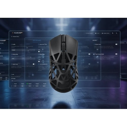 Уцінка миша WLMouse Beast X Pro Solid Sides (MPRO-SHIXIN-WHITE-O) White (Розкрита упаковка, 914168) купити в Україні | Telemart фото