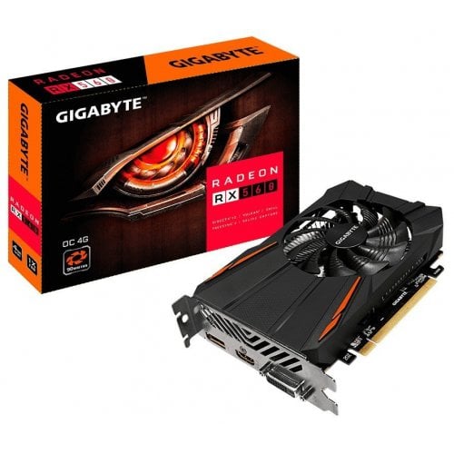 Видеокарта Gigabyte Radeon RX 560 Gaming OC 4096MB (GV-RX560OC-4GD) (Восстановлено продавцом, 914176) купить в Украине | Telemart фото
