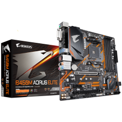Материнская плата Gigabyte B450M AORUS ELITE (sAM4, AMD B450) (Восстановлено продавцом, 914195)