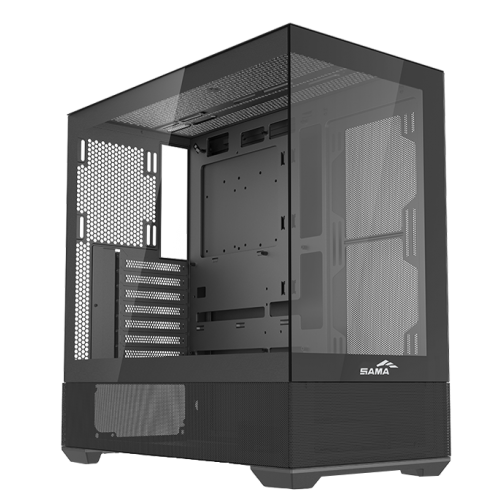 Уценка корпус SAMA V40E без БП (V40E-BKAD00X1-RU) Black (Вскрытая упаковка, 914215) купить в Украине | Telemart фото