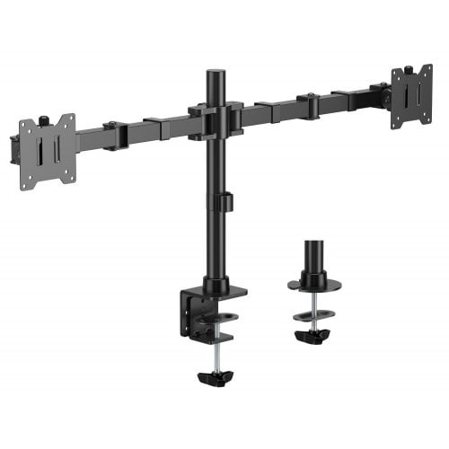 Уцінка настільне кріплення для двох моніторів OfficePro 17-35" MA112 Black (Розкрита упаковка, 914249) купити в Україні | Telemart фото