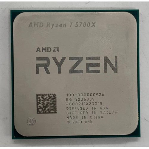 Процессор AMD Ryzen 7 5700X 3.4(4.6)GHz 32MB sAM4 Tray (100-000000926) (Восстановлено продавцом, 914261) купить в Украине | Telemart фото
