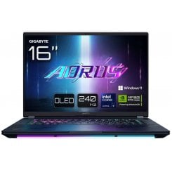 Уценка ноутбук Gigabyte AORUS MASTER 16 BZH (BZHC6UAE65SP) Dark Tide (Вскрытая упаковка, 914277)