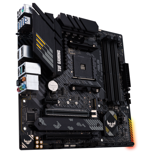 Уцінка материнська плата Asus TUF GAMING B550M-PLUS (sAM4, AMD B550) (Розкрита упаковка, 914282) купити в Україні | Telemart фото