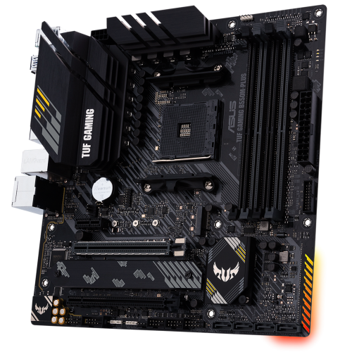Уцінка материнська плата Asus TUF GAMING B550M-PLUS (sAM4, AMD B550) (Розкрита упаковка, 914282) купити в Україні | Telemart фото