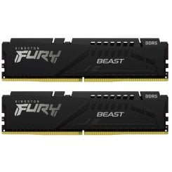 Озп Kingston DDR5 32GB (2x16GB) 6000Mhz FURY Beast Black (KF560C30BBK2-32) (Відновлено продавцем, 914379)