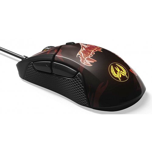 Photo Mouse SteelSeries Rival 310 CS:GO Howl Edition (62434) Black/Red