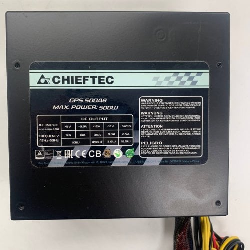 Блок живлення CHIEFTEC Smart 500W (GPS-500A8) (Відновлено продавцем, 914390) купити в Україні | Telemart фото