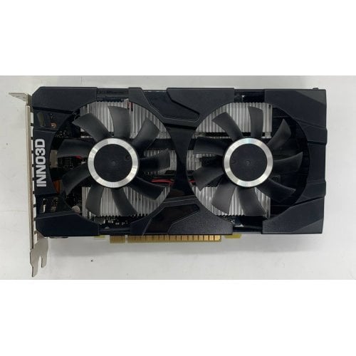 Видеокарта Inno3D GeForce GTX 1650 Twin X2 OC 4096MB (N16502-04D5X-1510VA25) (Восстановлено продавцом, 914391) купить в Украине | Telemart фото