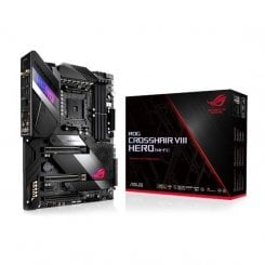 Материнська плата Asus ROG CROSSHAIR VIII HERO (WI-FI) (sAM4, AMD X570) (Відновлено продавцем, 914421)