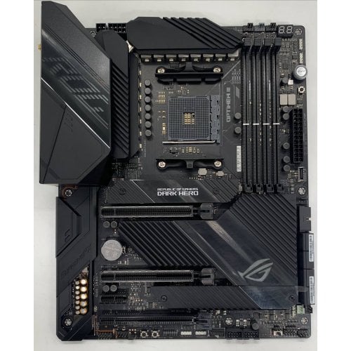Материнская плата Asus ROG CROSSHAIR VIII HERO (WI-FI) (sAM4, AMD X570) (Восстановлено продавцом, 914421) купить в Украине | Telemart фото