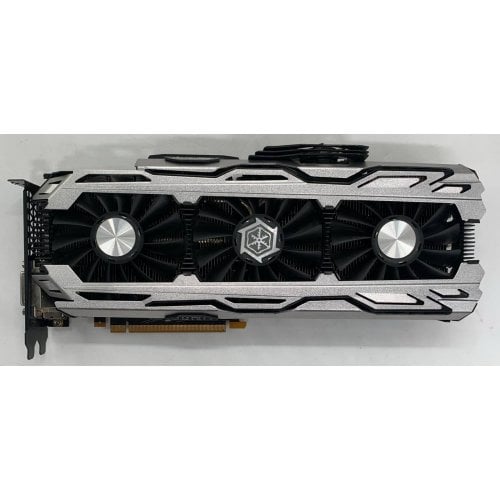 Видеокарта Inno3D GeForce GTX 1070 iChill HerculeZ X4 8192MB (C107V4-1SDN-P5DNX) (Восстановлено продавцом, 914447) купить в Украине | Telemart фото