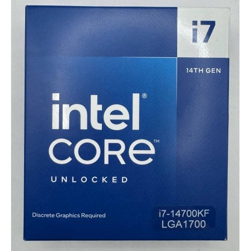 Процессор Intel Core i7-14700KF 3.4(5.6)GHz 33MB s1700 Box (BX8071514700KF) (Восстановлено продавцом, 914527) купить в Украине | Telemart фото