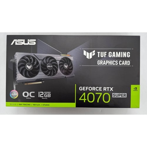 Видеокарта Asus TUF Gaming GeForce RTX 4070 SUPER OC 12228MB (TUF-RTX4070S-O12G-GAMING) (Восстановлено продавцом, 914529) купить в Украине | Telemart фото
