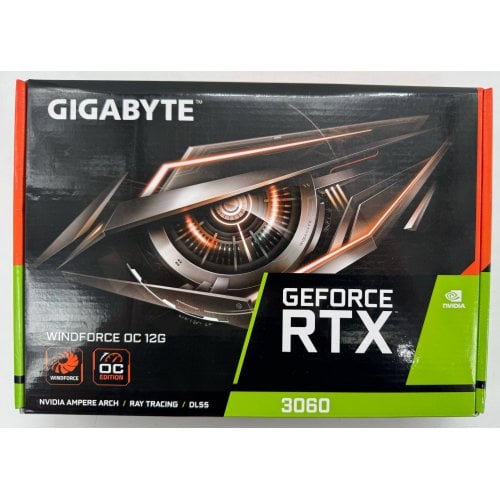 Видеокарта Gigabyte GeForce RTX 3060 WindForce OC 12228MB (GV-N3060WF2OC-12GD 2.0) (Восстановлено продавцом, 914530) купить в Украине | Telemart фото