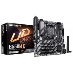 Материнская плата Gigabyte B550M C (sAM4, AMD B550)