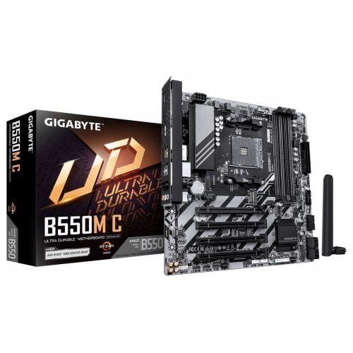Материнская плата Gigabyte B550M C (sAM4, AMD B550) купить в Украине | Telemart фото
