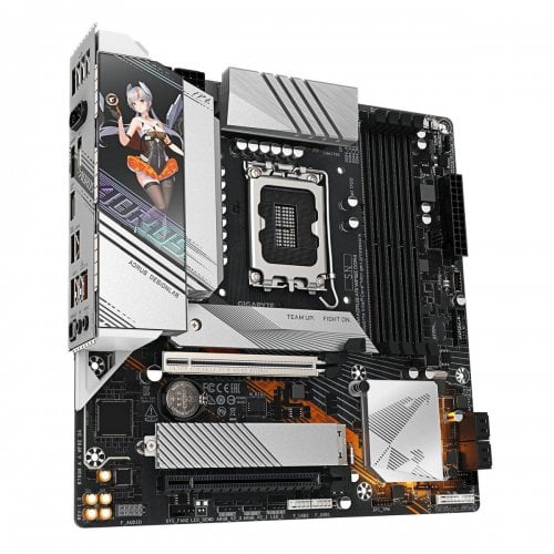 Материнская плата Gigabyte B760M AORUS ARI WIFI6E DDR4 (s1700, Intel B760) купить в Украине | Telemart фото