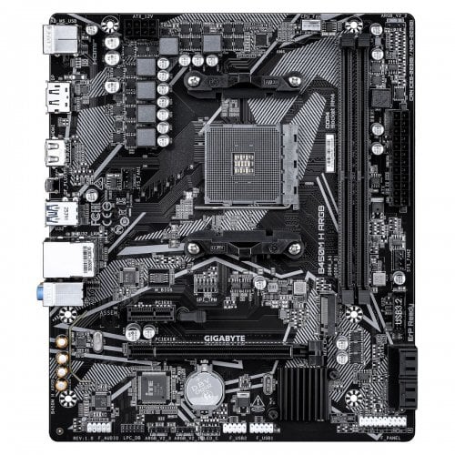 Материнская плата Gigabyte B450M H ARGB (sAM4, AMD B450) купить в Украине | Telemart фото