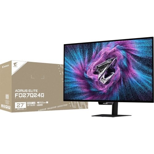 Монітор Gigabyte 27" AORUS ELITE FO27Q24G Black купити в Україні | Telemart фото