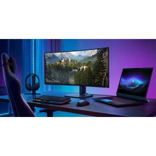Монітор Dell 34" Alienware AW3426DW (210-BWFN) Black купити в Україні | Telemart фото