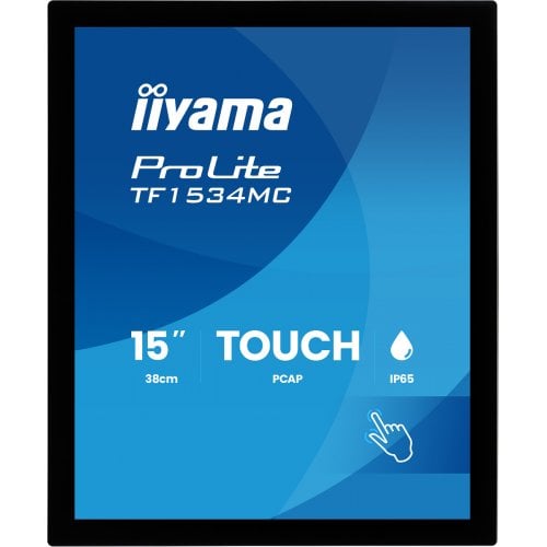 Монітор Iiyama 15" ProLite TF1534MC-B8X Black купити в Україні | Telemart фото