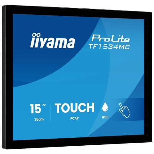 Монітор Iiyama 15" ProLite TF1534MC-B8X Black купити в Україні | Telemart фото