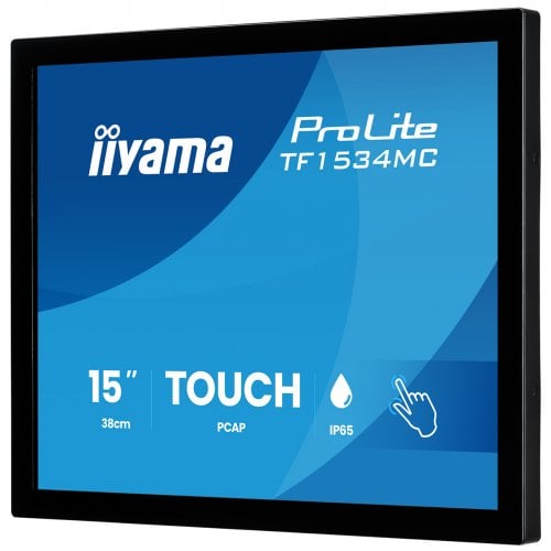 Монітор Iiyama 15" ProLite TF1534MC-B8X Black купити в Україні | Telemart фото
