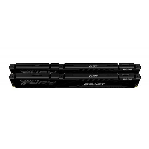 Уцінка озп Kingston DDR5 32GB (2x16GB) 5200Mhz FURY Beast Black (KF552C40BBK2-32) (Розкрита упаковка, 914739) купити в Україні | Telemart фото