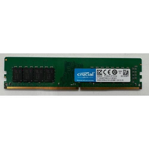 Озп Crucial DDR4 16GB 2133Mhz (CT16G4DFD8213) (Відновлено продавцем, 914749) купити в Україні | Telemart фото