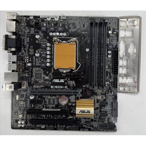 Материнская плата Asus B150M-C (s1151, Intel B150) (Восстановлено продавцом, 914752) купить в Украине | Telemart фото
