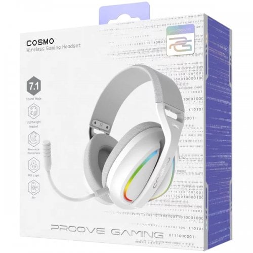 Навушники Proove Gaming Cosmo (WHCS00020017) White/Purple купити в Україні | Telemart фото