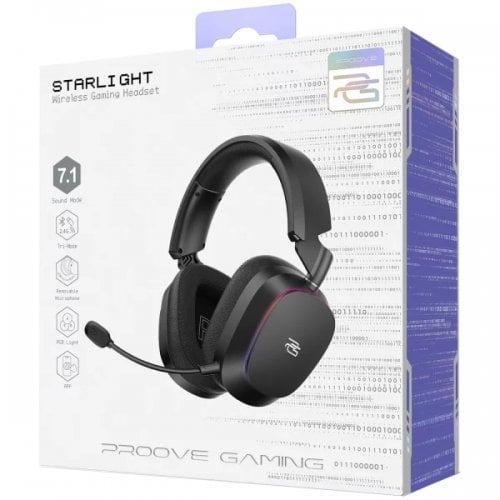 Навушники Proove Gaming Starlight (WHSR00020016) Black/Purple купити в Україні | Telemart фото